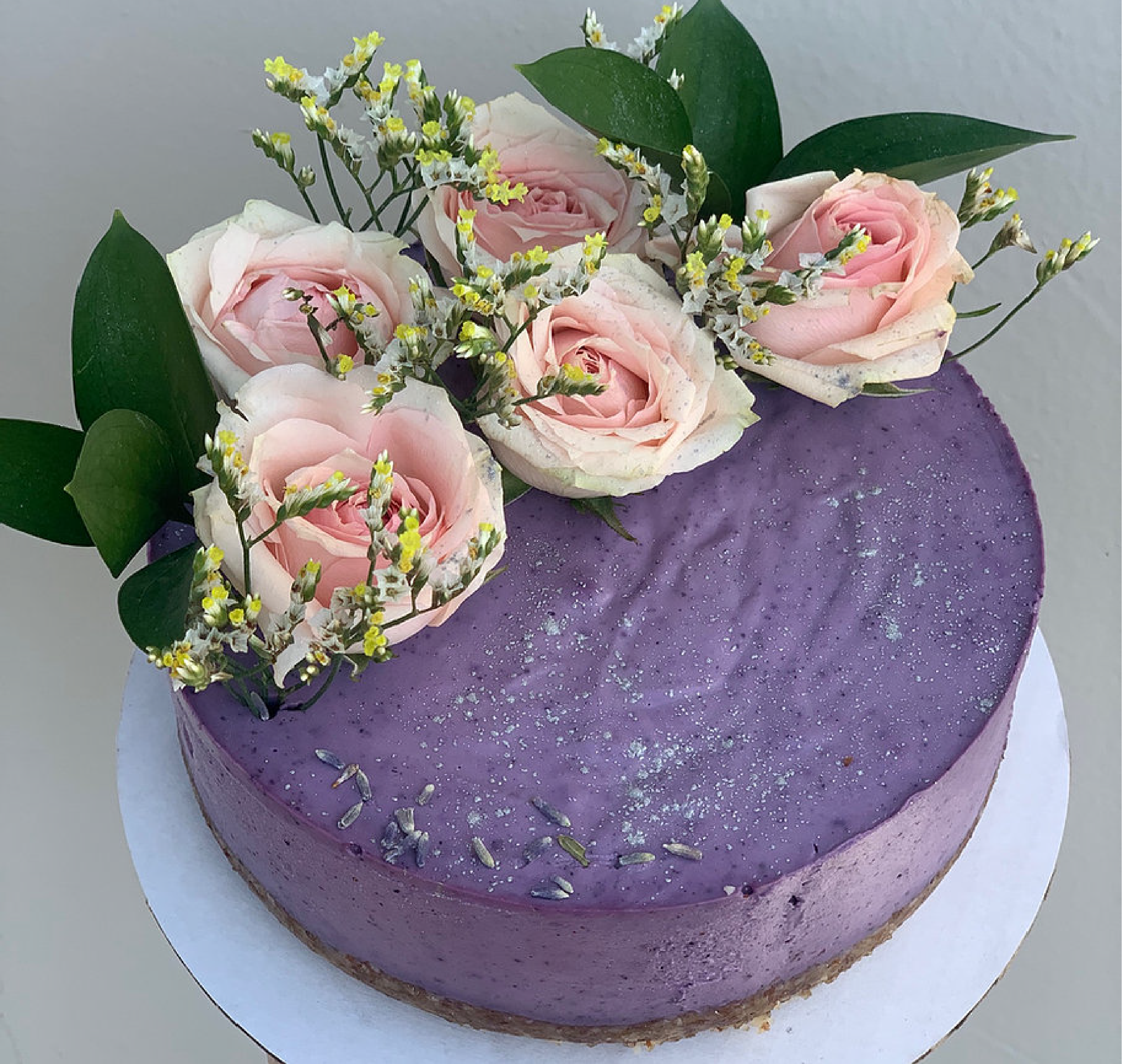 LEMON BLUEBERRY CHEESECAKE