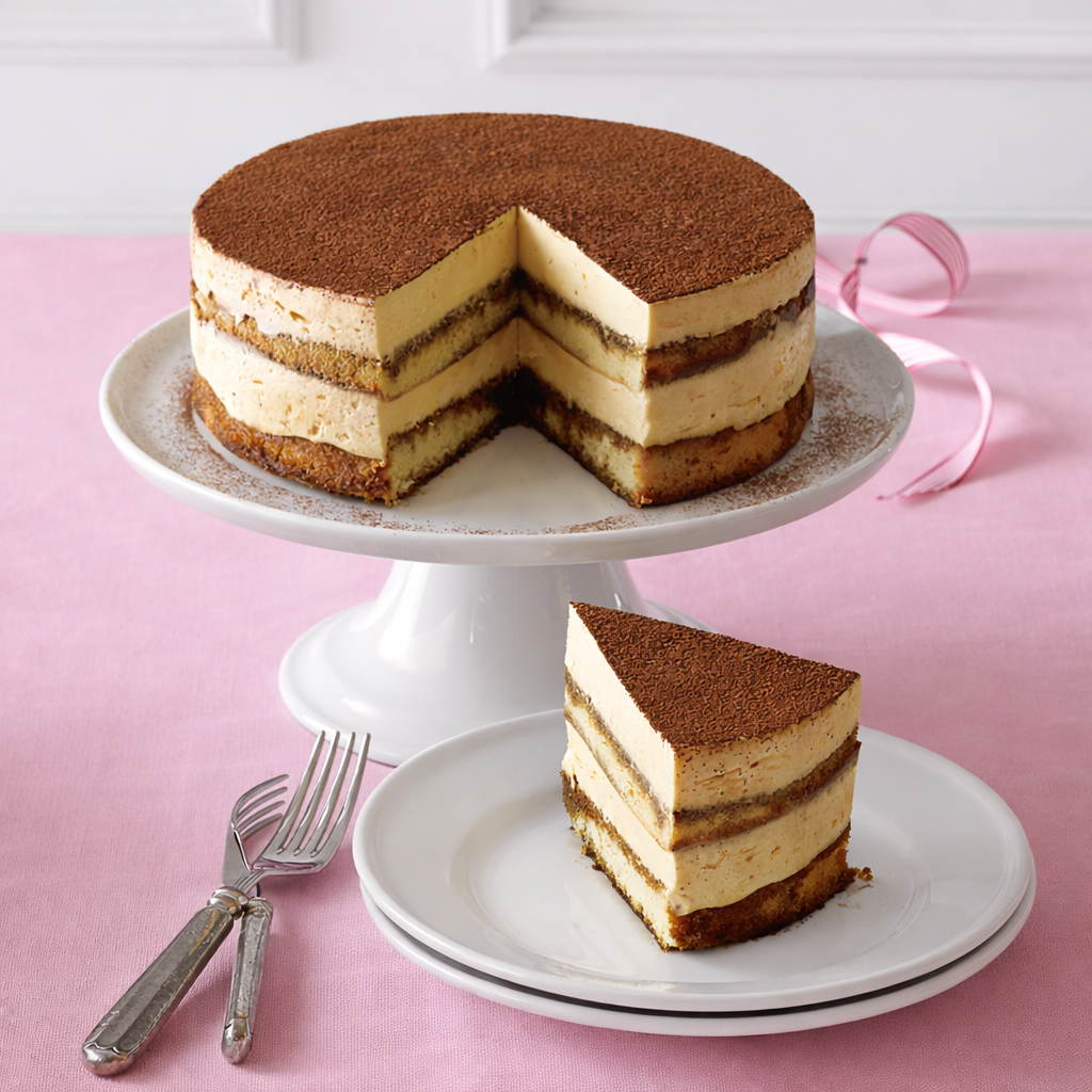 DREAMY TIRAMISU CAKE